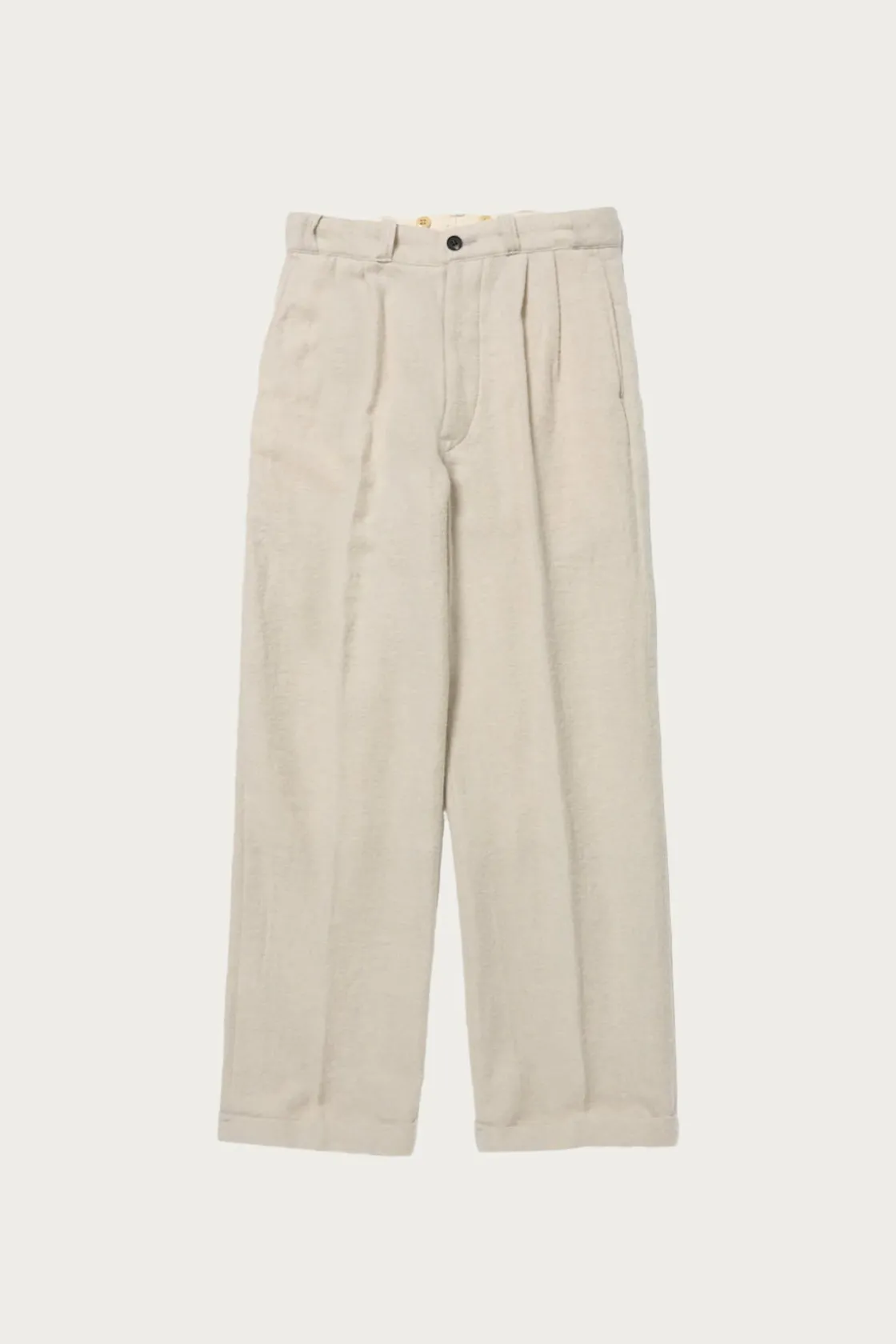 Pants<Taiga Takahashi Lot. 201 Work Trousers - Ivory
