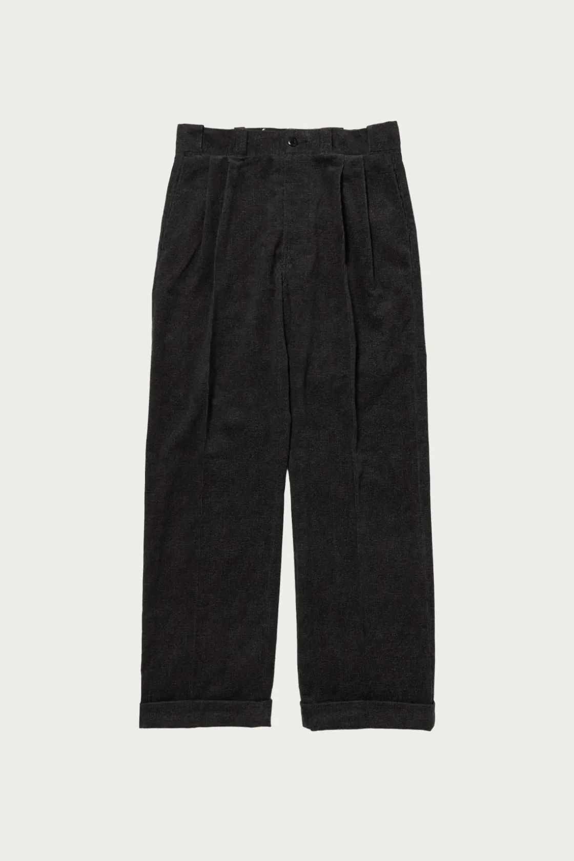Pants<Taiga Takahashi Lot. 201 Work Trousers - Melange Charcoal