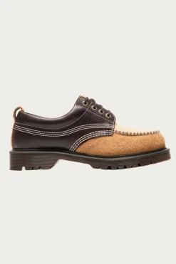 Footwear<Dr. Martens Lowell - Kinsley Tumble Buttersoft/Dark Brown Hairy Suede/Light+Tan Desert Brown