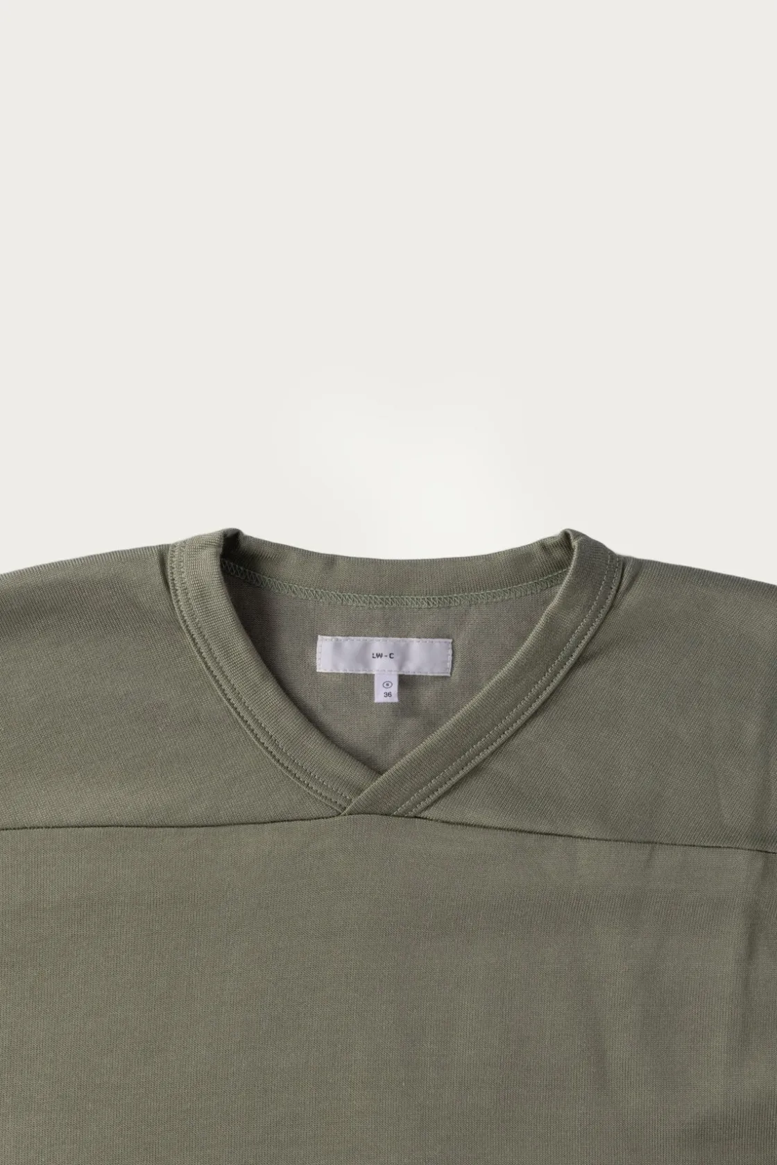 Tees And Sweats<Lady White Co. L/S Football T-Shirt - Pistachio