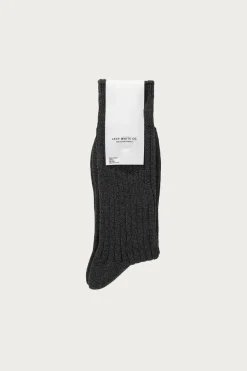 Accessories<Lady White Co. LWC Socks - Black Melange