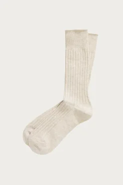 Accessories<Lady White Co. LWC Socks - Natural
