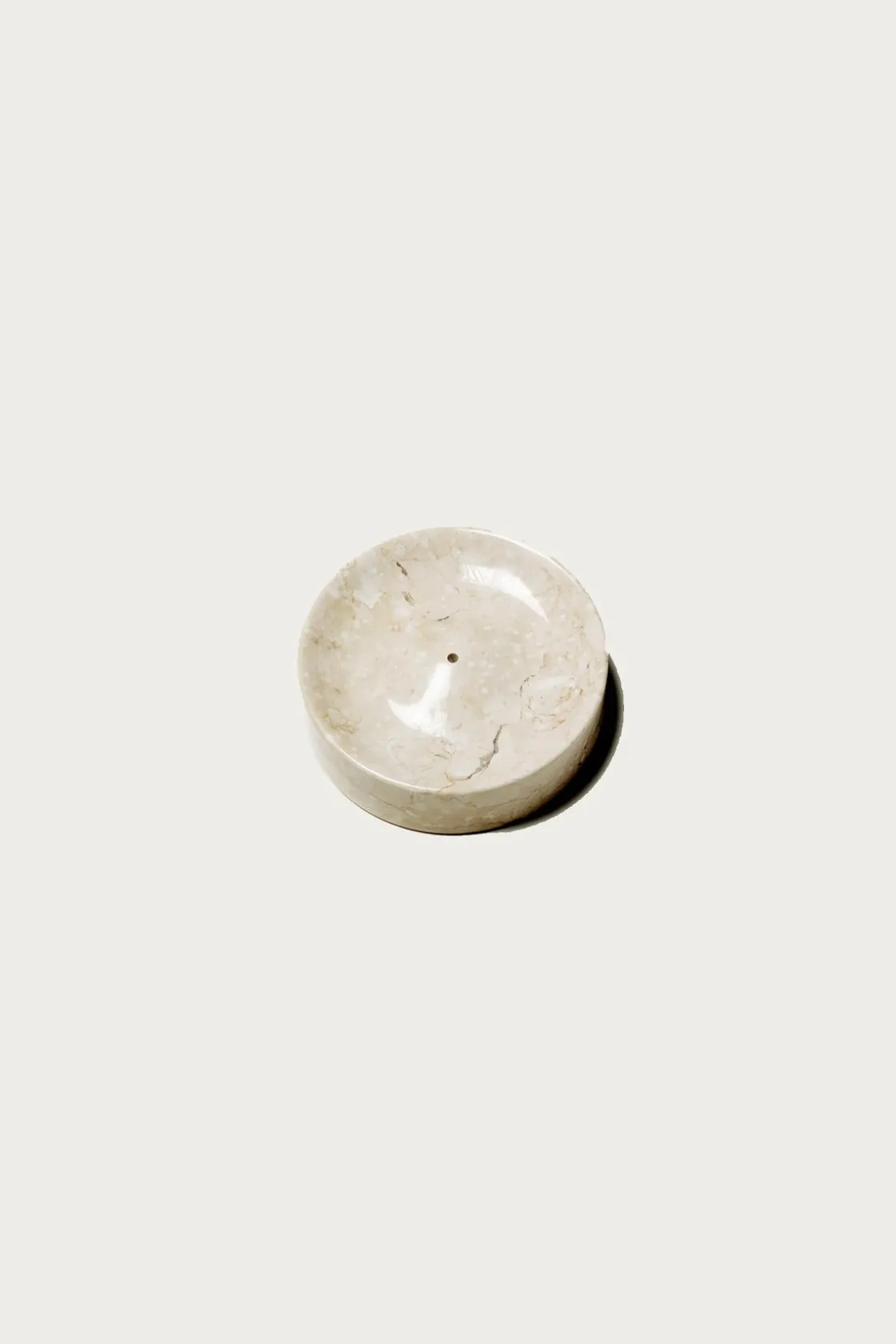 Homegoods<Binu Binu Marble Incense Holder - Cream Marble