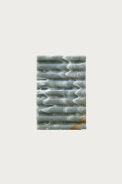 Homegoods<Binu Binu Marble Soap Dish - Blue Marble (Ochre Variation)