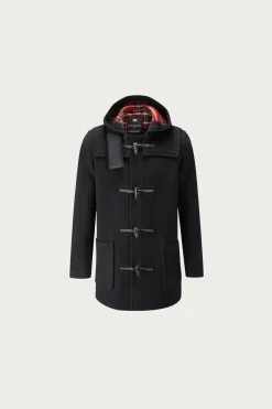 Coats, Jackets, And Vests<Gloverall Mid-Length Morris Duffle Coat - Black Stewart