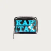 Accessories<Kapital Mirror Leather THUMBS-UP Mini Wallet - Sax