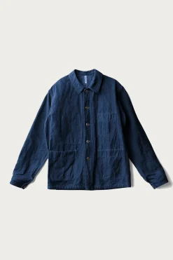 Coats, Jackets, And Vests<Cottle Mole Skin Town Jacket - Authentic Indigo