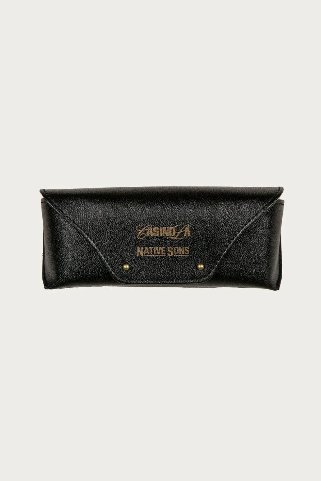 Accessories|Eyewear<Native Sons Eyewear Native Sons x Casinola "The E's" Collab Case - Honey Mauve/Green