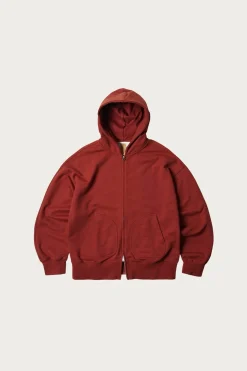 Tees And Sweats<FrizmWORKS OG Bocaci Heavyweight Hood Zipup Parka - Brick