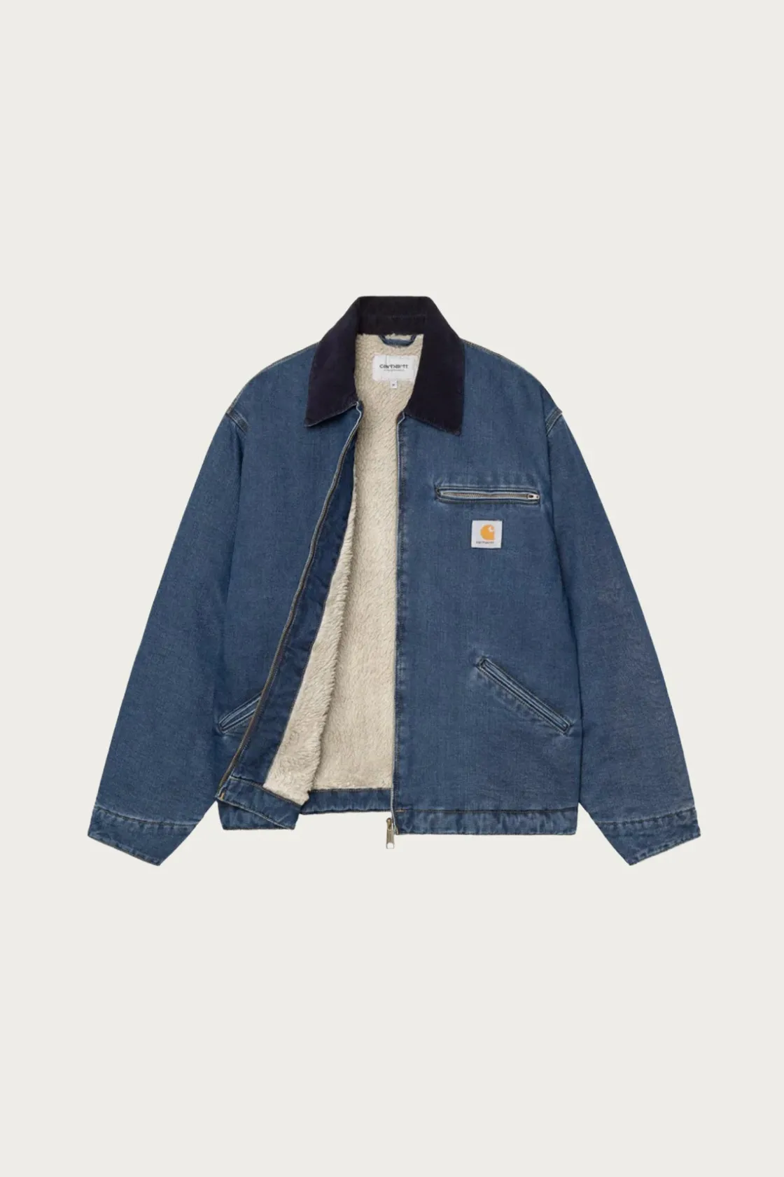 Coats, Jackets, And Vests<Carhartt Work In Progress OG Detroit Jacket - Blue/Dark Navy Stone Washed