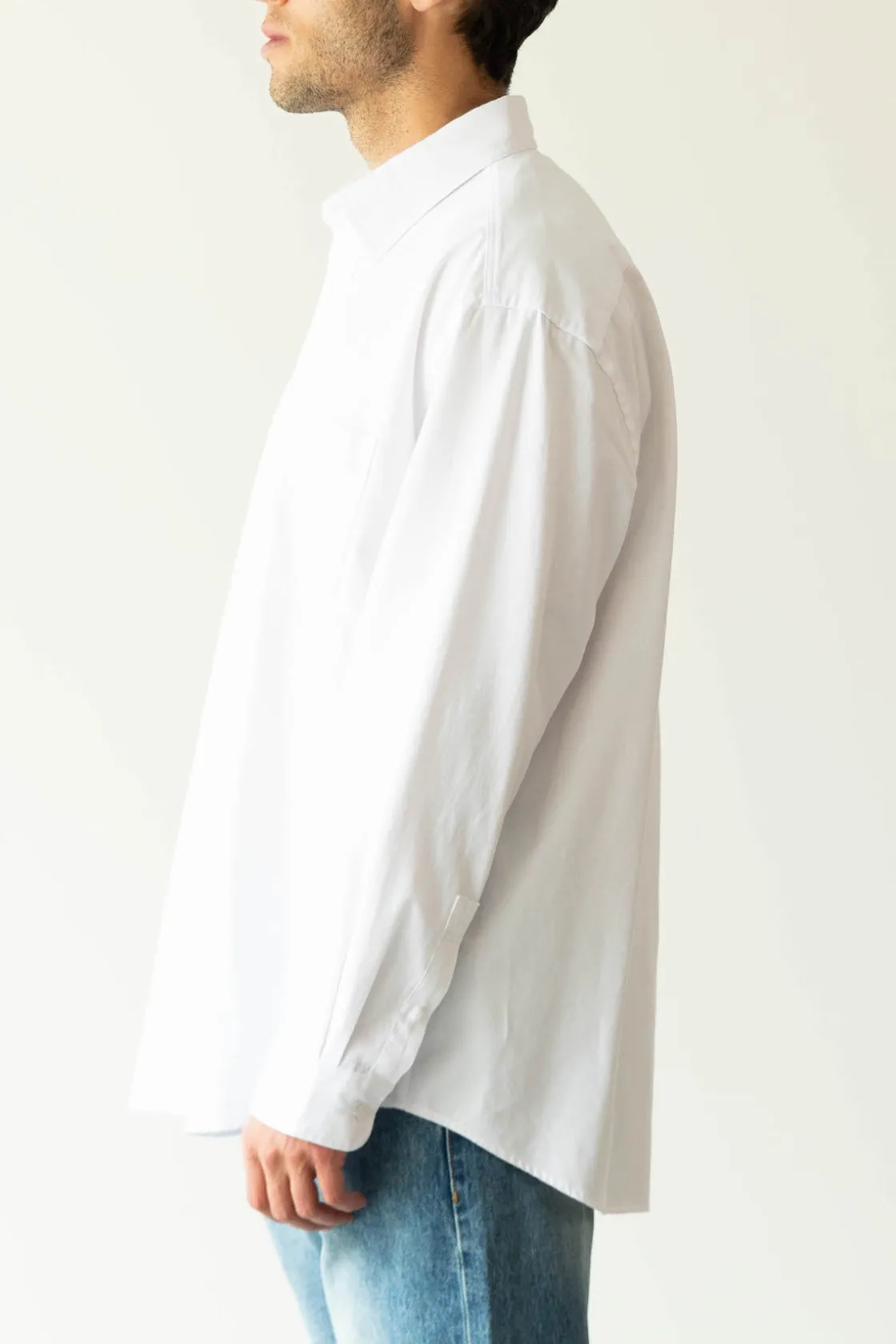 Shirts<FrizmWORKS OG Oversized Oxford Shirt - White