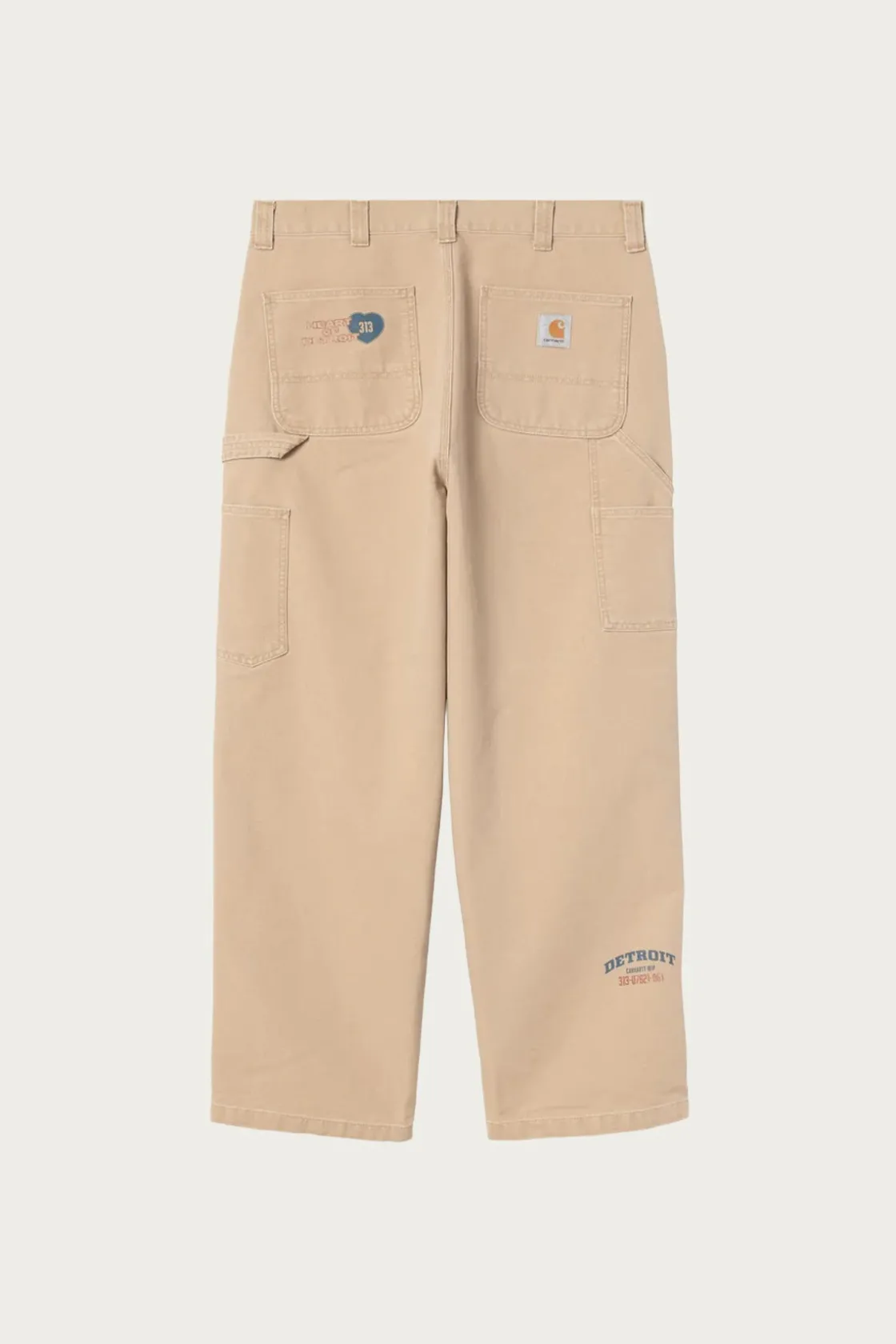 Pants<Carhartt Work In Progress OG Single Knee Graphic Pant - Dusty Hamilton Brown