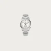 Accessories<Kuoe Watches Old Smith 90-007 - Automatic White Dial/Blued Steel Hands/Stainless Bracelet