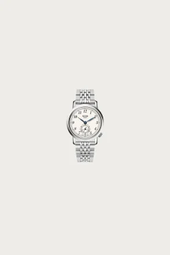 Accessories<Kuoe Watches Old Smith 90-007 - Automatic White Dial/Blued Steel Hands/Stainless Bracelet