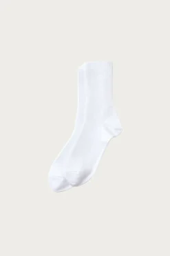 Accessories<Rototo Organic Daily 3-Pack Ribbed Crew - White