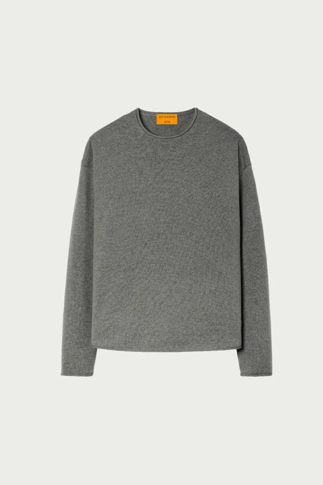 Sweaters<Guest In Residence Oversized Crew - Heather Grey