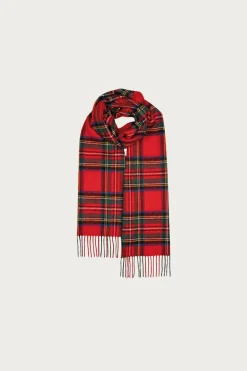 Accessories<Gloverall Oversized Lambswool Scarf - Royal Stewart