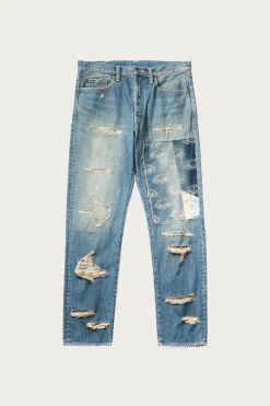 Denim<Kapital 14oz Denim 5P MONKEY CISCO (SPEAKEASY DixieRemake) - Indigo