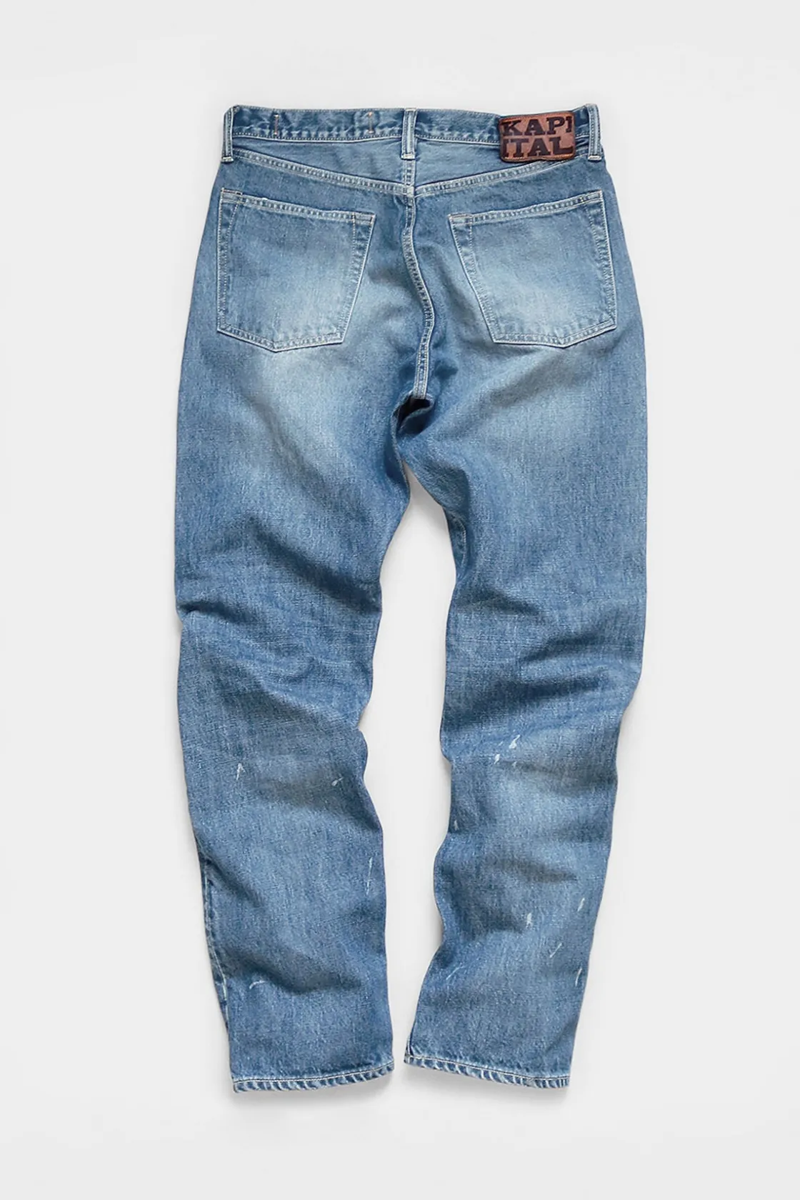 Denim<Kapital 14oz Denim 5P MONKEY CISCO (3YearsFade) - Indigo