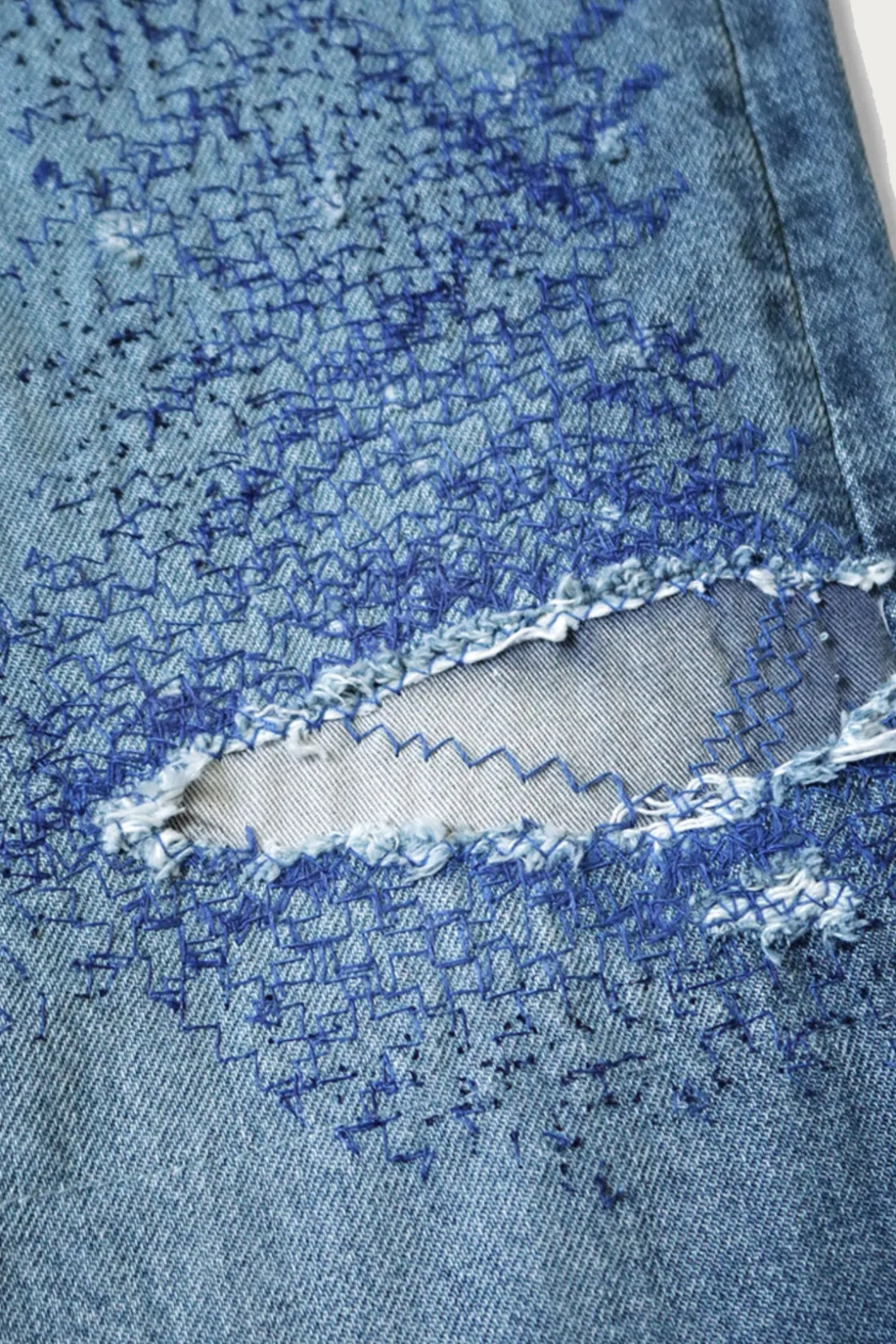 Denim<Kapital 14oz Denim 5P MONKEY CISCO (3YearsFade) - Indigo