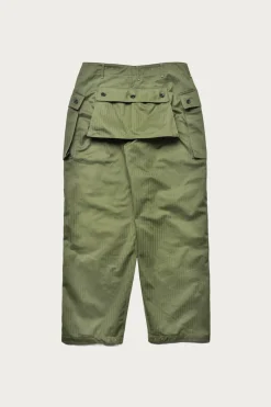 Pants<The Real McCoys P-44 Utility Trousers - Sage Green
