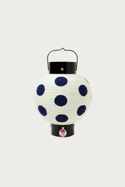 Homegoods<Beams Japan Paper Lantern Polka Dots - Indigo