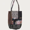 Accessories<Kapital Patchwork NOVEL Tote Bag - Black