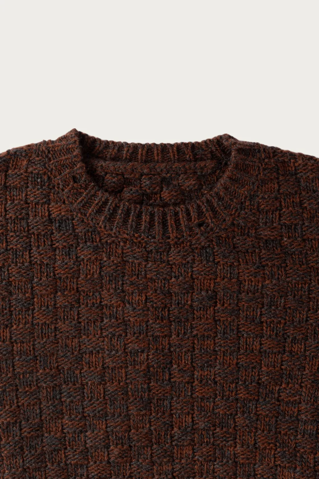 Sweaters<MM6 Maison Margiela Patterned Sweater - Grey/Orange