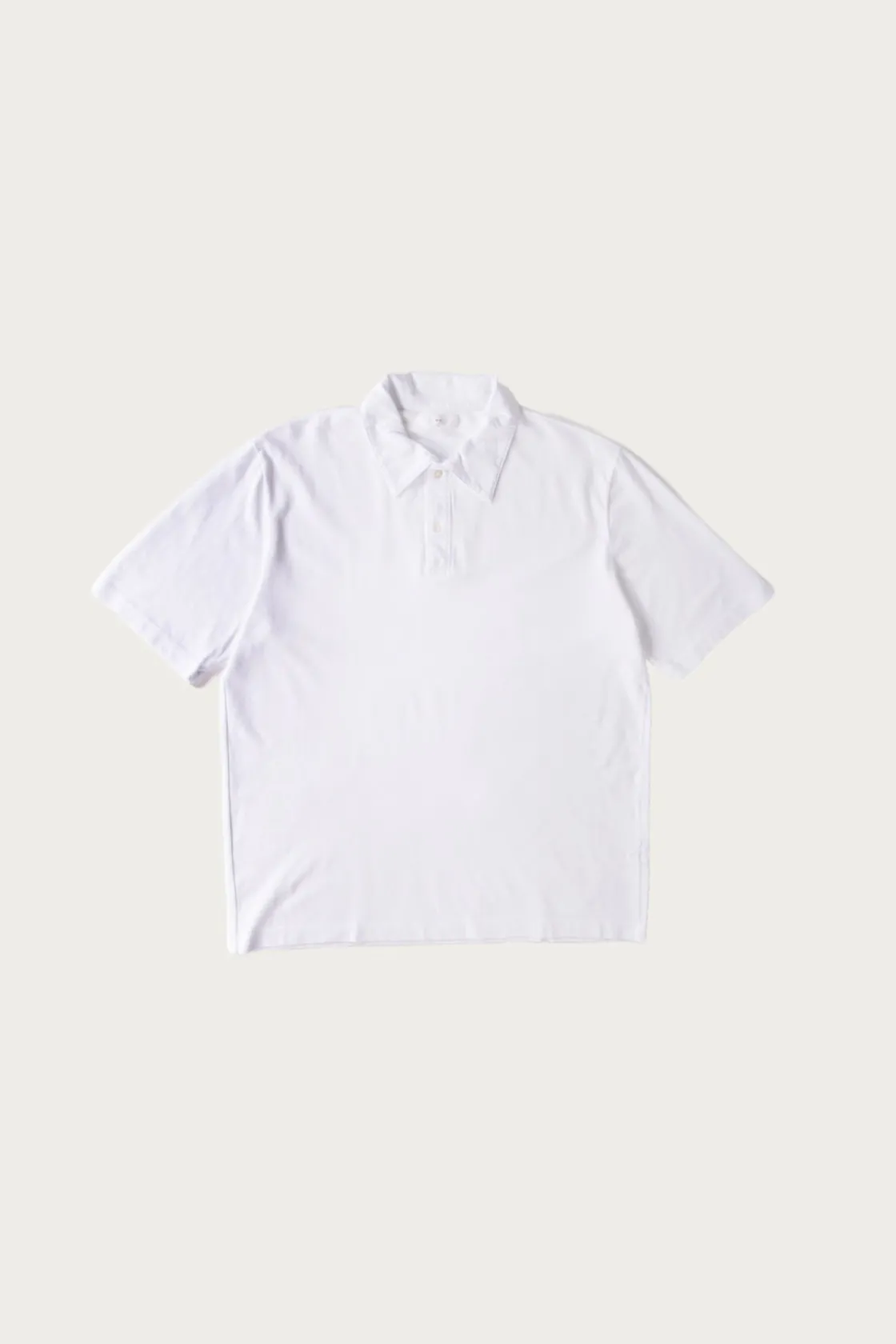 Shirts<Lady White Co. Pique Two Button Polo - White