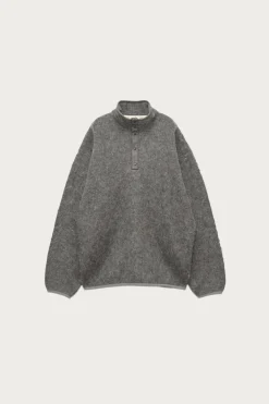 Sweaters<nanamica Pullover Mohair Sweater - Heather Grey