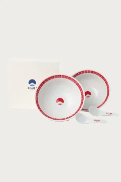Homegoods<Beams Japan Ramen Gift Set - Red/White