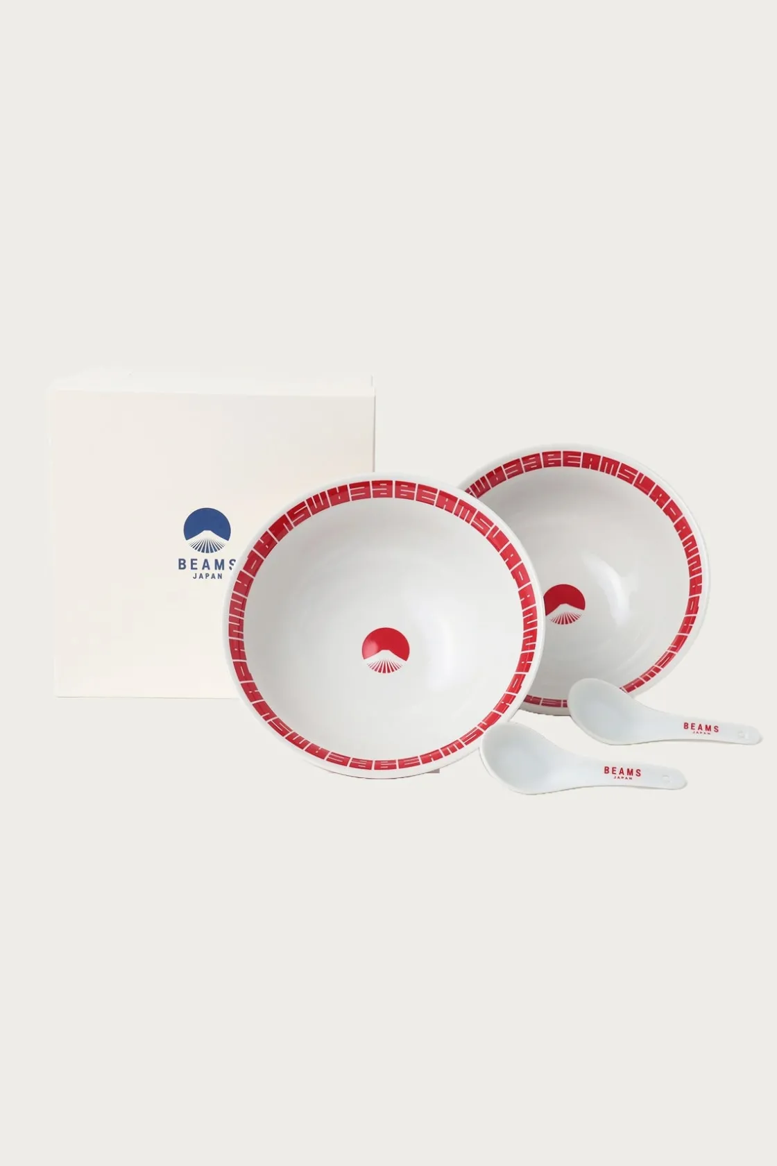 Homegoods<Beams Japan Ramen Gift Set - Red/White