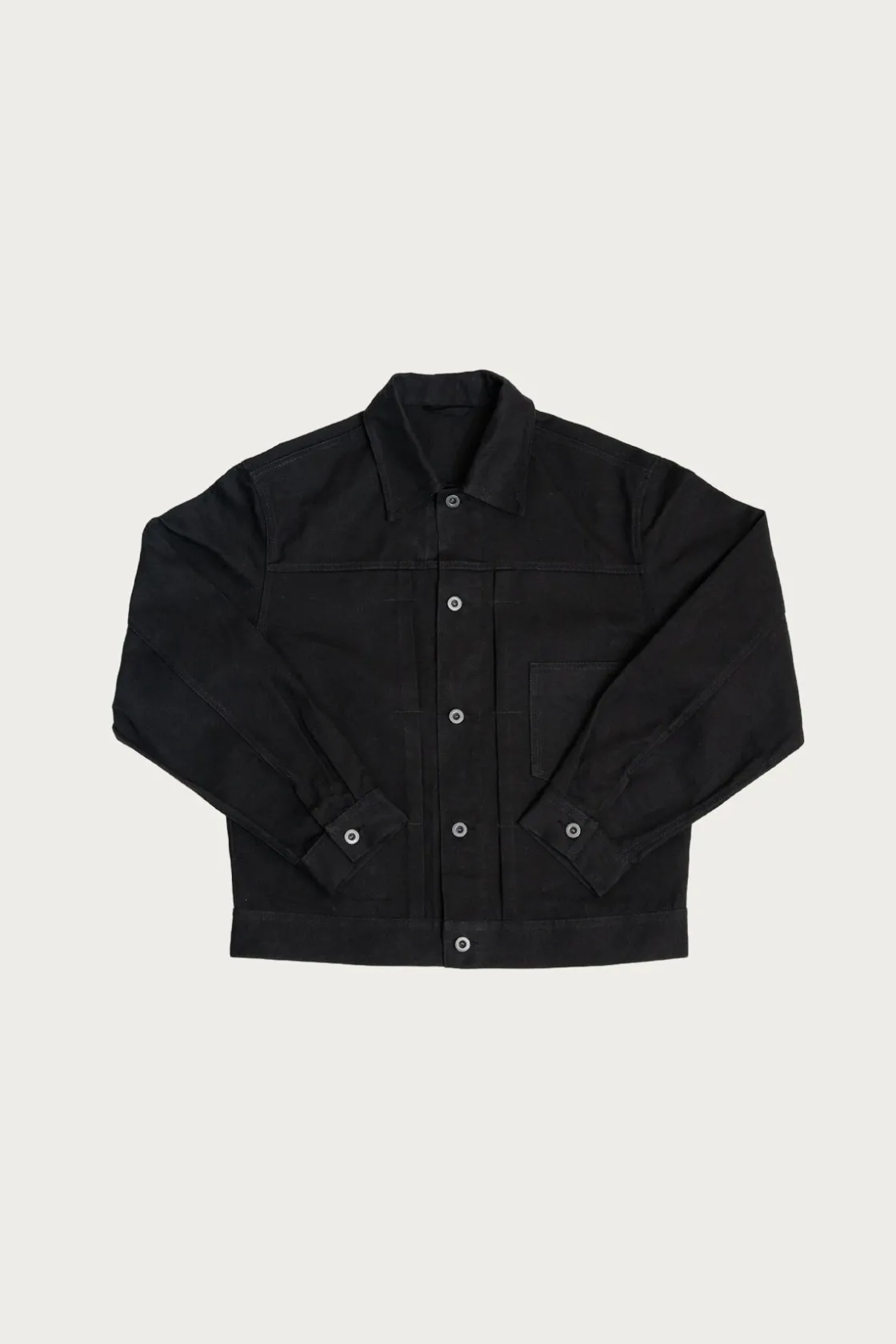 Coats, Jackets, And Vests<James Coward Range Jacket - Black Waxed Cotton Washi Ox