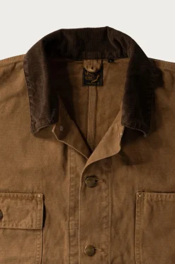 Coats, Jackets, And Vests<orSlow Relax Fit Oxford Coverall - Brown