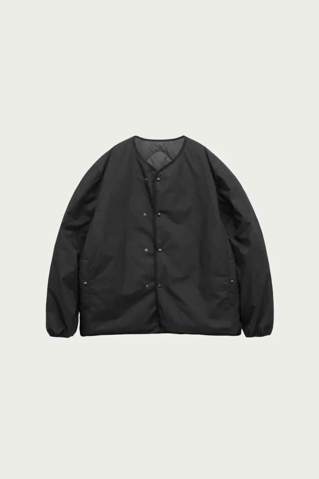 Coats, Jackets, And Vests<nanamica Reversible Down Cardigan - Black