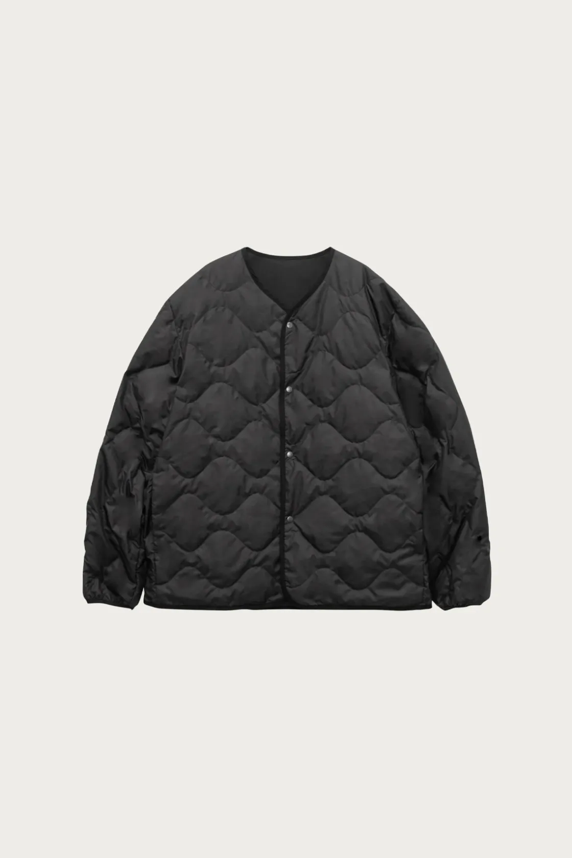 Coats, Jackets, And Vests<nanamica Reversible Down Cardigan - Black