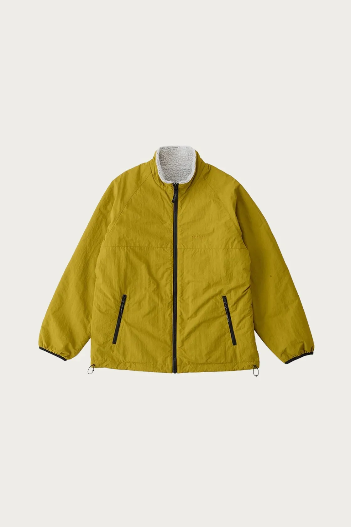 Coats, Jackets, And Vests<Gramicci Reversible Sherpa Jacket - Natural/Chartreuse
