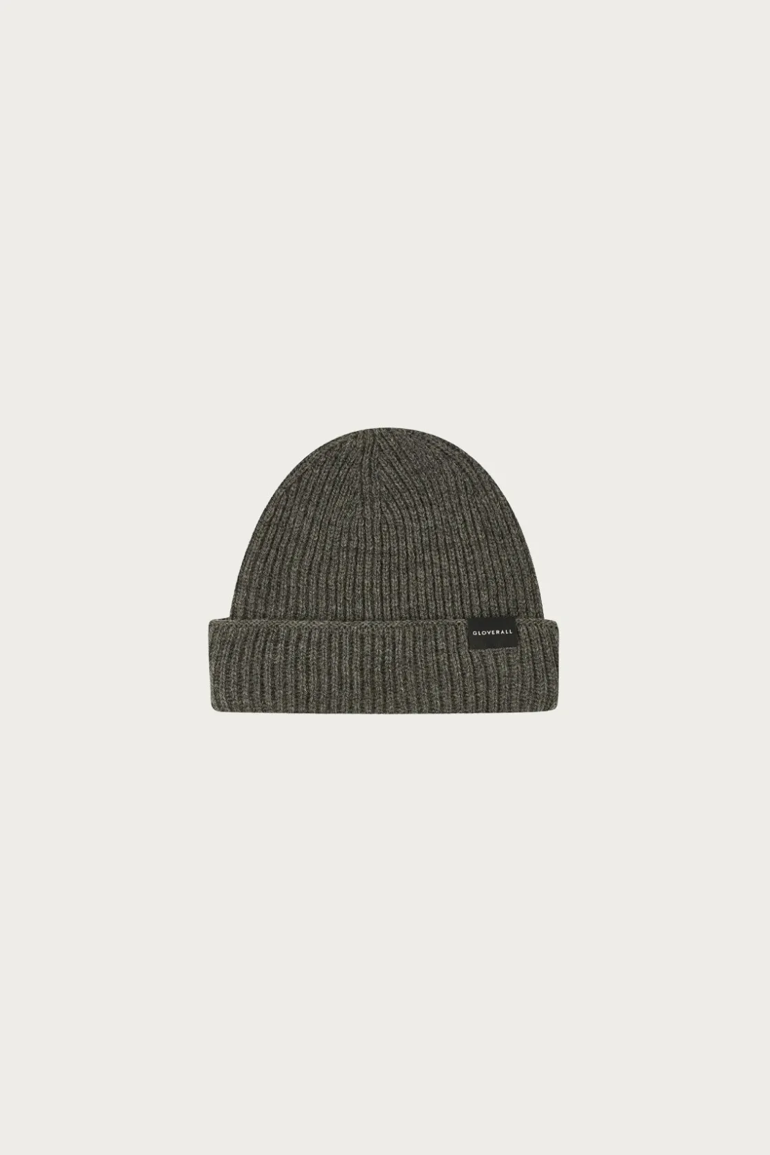 Accessories<Gloverall Ribbed Merino Beanie - Grey