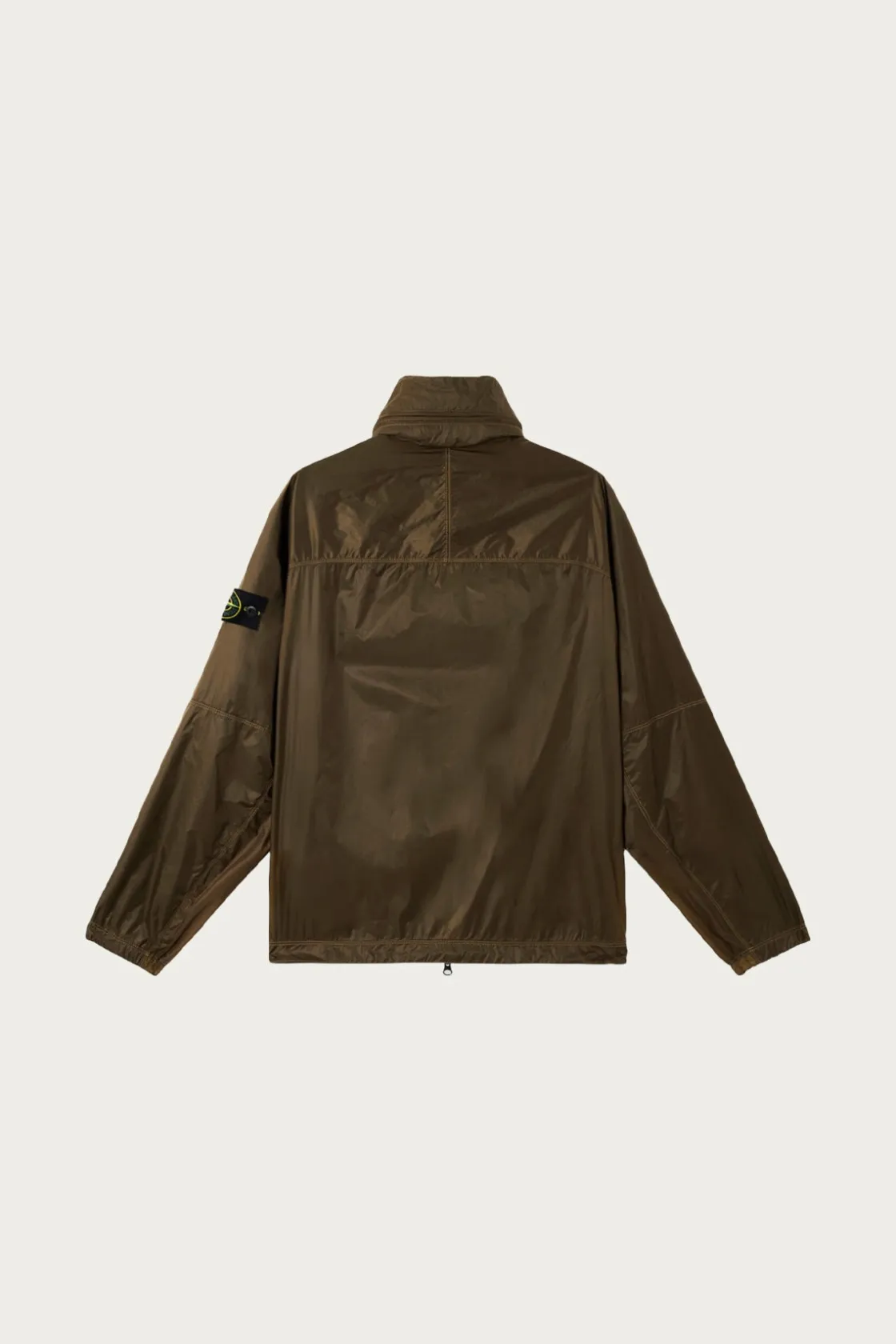 Coats, Jackets, And Vests<Stone Island Ripstop Light HT Nylon Jacket - Military Green
