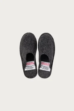 Footwear<Puebco Room Slipper - Dark Grey
