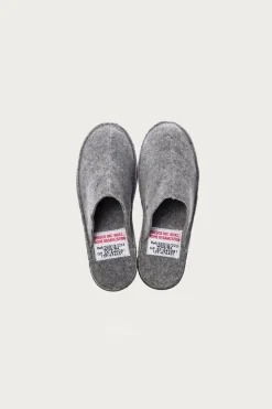 Footwear<Puebco Room Slipper - Light Grey
