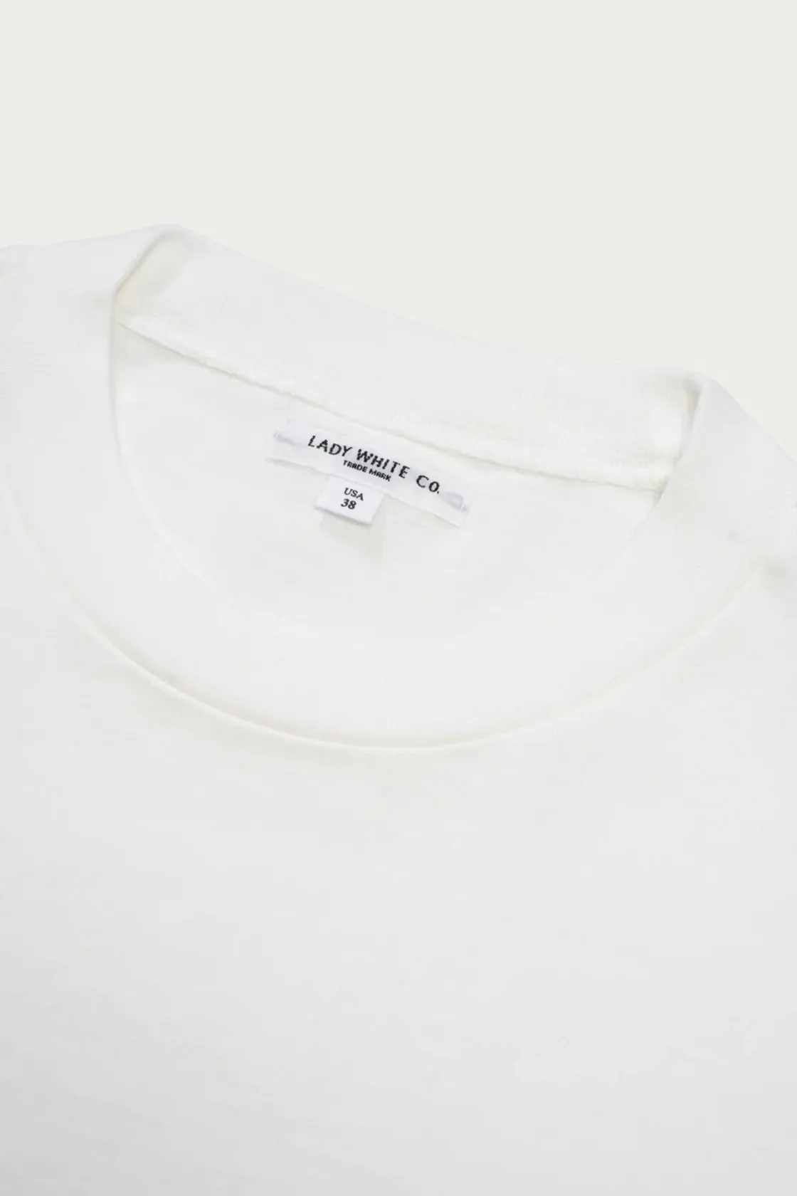 Tees And Sweats<Lady White Co. Rugby T-Shirt - White