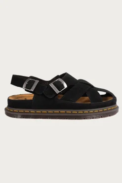 Footwear<Dr. Martens San Archive Fisherman - Plush Suede Reverse Black