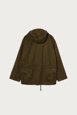Coats, Jackets, And Vests<Engineered Garments SAS Jacket - Dk. Olive Cotton Ventile Twill