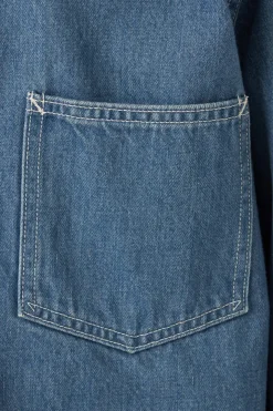 Coats, Jackets, And Vests<nanamica Short Denim Jacket - Light Indigo