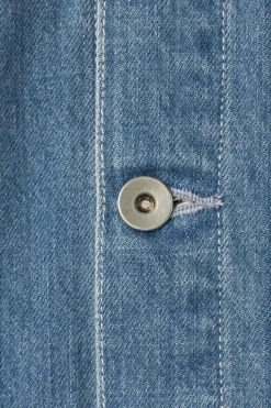 Coats, Jackets, And Vests<nanamica Short Denim Jacket - Light Indigo