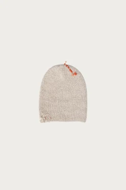 Accessories<Cottle Silk Mohair Sparkle Beanie - Powder Snow