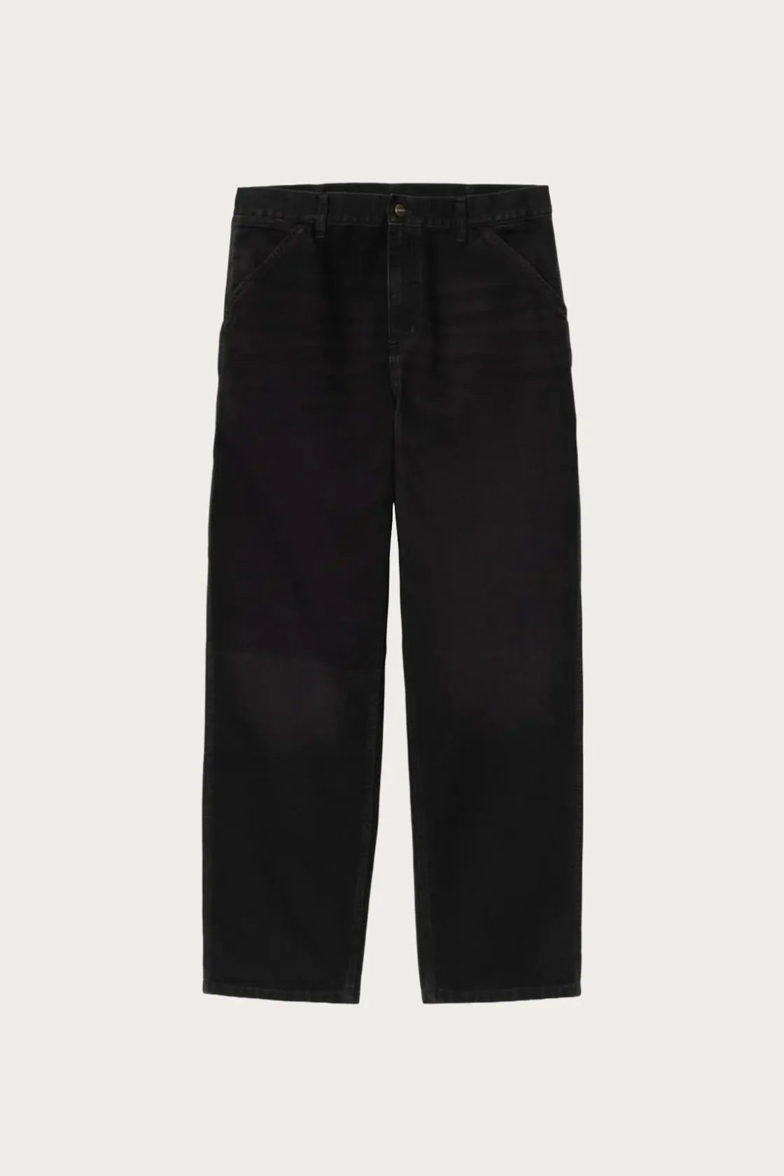 Pants<Carhartt Work In Progress Single Knee Pant - Black Stone Canvas