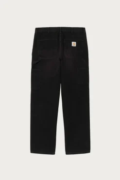 Pants<Carhartt Work In Progress Single Knee Pant - Black Stone Canvas