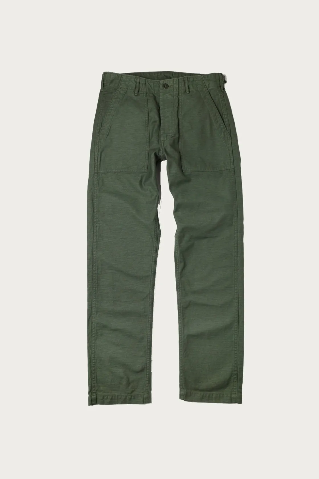 Pants<orSlow Slim Fit Fatigue Pants - Green